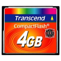 Zdjęcia - Karta pamięci Transcend CompactFlash 133x 4 GB