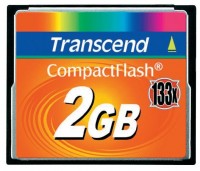 Фото - Карта пам'яті Transcend CompactFlash 133x 2 ГБ