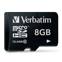 Фото - Карта пам'яті Verbatim microSDHC Class 10 8 ГБ