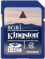 Карта пам'яті Kingston SDHC Class 4 8 ГБ