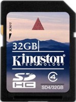 Zdjęcia - Karta pamięci Kingston SDHC Class 4 32 GB