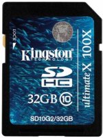 Zdjęcia - Karta pamięci Kingston SDHC 100x Class 10 32 GB