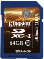 Фото - Карта пам'яті Kingston SDXC Class 6 64 ГБ