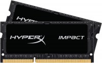 Оперативна пам'ять HyperX Impact SO-DIMM DDR3 2x4Gb HX318LS11IBK2/8