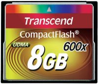 Фото - Карта пам'яті Transcend CompactFlash 600x 8 ГБ