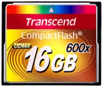 Zdjęcia - Karta pamięci Transcend CompactFlash 600x 16 GB