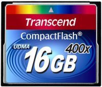 Фото - Карта пам'яті Transcend CompactFlash 400x 16 ГБ