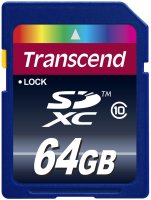 Zdjęcia - Karta pamięci Transcend SD Class 10 64 GB