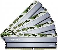 Фото - Оперативна пам'ять G.Skill Sniper X DDR4 4x16Gb F4-3200C16Q-64GSXFB
