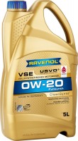 Моторне мастило Ravenol VSE 0W-20 5 л