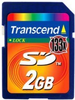 Zdjęcia - Karta pamięci Transcend SD 133x 2 GB