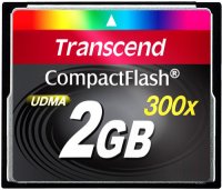 Фото - Карта пам'яті Transcend CompactFlash 300x 2 ГБ