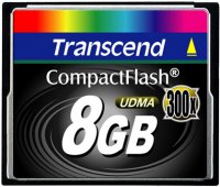 Фото - Карта пам'яті Transcend CompactFlash 300x 8 ГБ