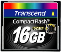 Zdjęcia - Karta pamięci Transcend CompactFlash 300x 16 GB