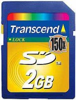 Zdjęcia - Karta pamięci Transcend SD 150x 2 GB