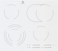 Zdjęcia - Płyta grzewcza Electrolux EHF 96547 SW biały