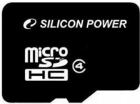 Фото - Карта пам'яті Silicon Power microSDHC Class 4 8 ГБ