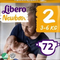 Фото - Підгузки Libero Newborn 2 / 72 pcs 