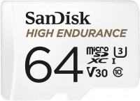 Фото - Карта пам'яті SanDisk High Endurance microSD U3 64 ГБ