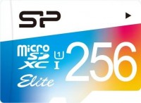 Фото - Карта пам'яті Silicon Power Elite Color microSD UHS-1 Class 10 256 ГБ