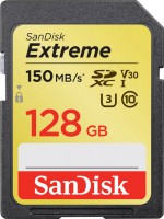 Карта пам'яті SanDisk Extreme SDXC Class 10 UHS-I U3 150MB/s 128 ГБ