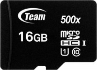 Zdjęcia - Karta pamięci Team Group microSDHC Class 10 500x 16 GB