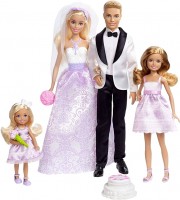 Zdjęcia - Lalka Barbie Wedding Gift Set DJR88 