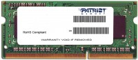 Zdjęcia - Pamięć RAM Patriot Memory Signature SO-DIMM DDR3 1x2Gb PSD32G1600L2S
