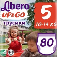 Фото - Підгузки Libero Up and Go 5 / 80 pcs 