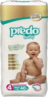 Zdjęcia - Pielucha Predo Baby Diapers 4 / 40 pcs 