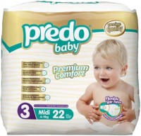 Фото - Підгузки Predo Baby Diapers 3 / 22 pcs 