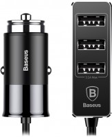 Зарядний пристрій BASEUS Enjoy Together 4 USB Car Charger 