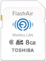 Фото - Карта пам'яті Toshiba FlashAir SDHC 8 ГБ