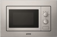 Фото - Вбудована мікрохвильова піч Gorenje BM 171E2 X 