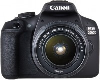 Zdjęcia - Aparat fotograficzny Canon EOS 2000D  kit 18-55 + 75-300
