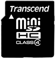 Фото - Карта пам'яті Transcend miniSDHC Class 4 4 ГБ