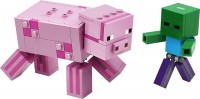 Klocki Lego BigFig Pig with Baby Zombie 21157 