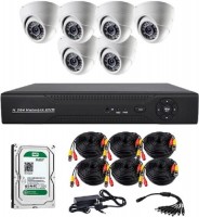 Zdjęcia - Zestaw do monitoringu CoVi Security AHD-6D Kit/HDD1000 