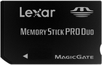Zdjęcia - Karta pamięci Lexar Memory Stick Pro Duo 8 GB