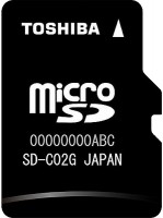 Фото - Карта пам'яті Toshiba microSD 2 ГБ