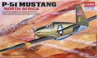 Фото - Збірна модель Academy P-51 Mustang North Africa (1:72) 