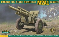 Zdjęcia - Model do sklejania (modelarstwo) Ace 105mm US Field Howitzer (1:72) 