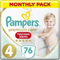 Zdjęcia - Pielucha Pampers Premium Care Pants 4 / 76 pcs 