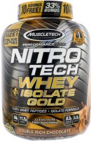 Zdjęcia - Odżywka białkowa MuscleTech Nitro Tech Whey Plus Isolate Gold 0.9 kg