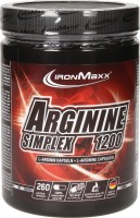 Фото - Амінокислоти IronMaxx Arginine Simplex 1200 260 cap 