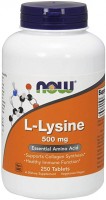 Амінокислоти Now L-Lysine 500 mg 250 tab 
