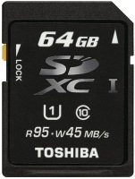 Фото - Карта пам'яті Toshiba SDXC Class 10 64 ГБ