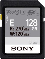 Zdjęcia - Karta pamięci Sony SDXC SF-E Series UHS-II 128 GB