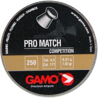Фото - Кулі й патрони Gamo Pro Match 4.5 mm 0.51 g 250 pcs 