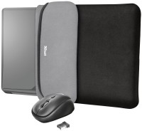 Zdjęcia - Torba na laptopa Trust Yvo Reversible Sleeve 15.6 with Mouse 15.6 "